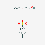 Structure of Ethanol, 2-(2-propenyloxy)-, 4-methylbenzenesulfonate