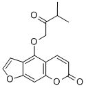 Structure of ISOOXYPEUCEDANIN