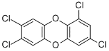Structure of 1,3,7,8-TETRACHLORODIBENZO-P-DIOXIN