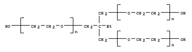 Structure of TRIMETHYLOLPROPANE ETHOXYLATE