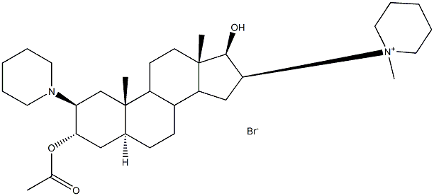 Structure of 17-deacetylvecuronium