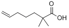 Structure of 2,2-DIMETHYL-6-HEPTENOIC ACID