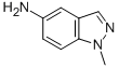Structure of 1-METHYL-1H-INDAZOL-5-AMINE