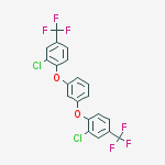 Benzene, 1,3-bis[2-chloro-4-(trifluoromethyl)phenoxy]-结构式