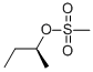 Methanesulfonic acid,(1S)-1-methylpropyl ester结构式