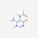 Structure of N-(6-amino-4-oxo-1h-pyrimidin-5-yl)acetamide