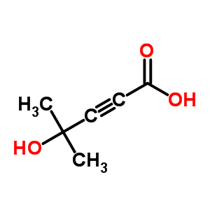 Structure of 4-HYDROXY-4-METHYL-PENT-2-YNOIC ACID