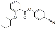 Structure of 4-(4-Pentyloxybenzoyloxy)-benzonitrile