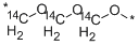 Structure of PARAFORMALDEHYDE, [14C]