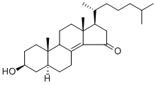 Structure of 17-(1,5-DIMETHYLHEXYL)-3-HYDROXY-10,13-DIMETHYL-2,3,4,5,6,7,9,10,11,12,13,15,16,17-TETRADECAHYDRO-1H-CYCLOPENTA[A]PHENANTHREN-15-ONE