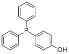 (4-HYDROXYPHENYL)DIPHENYLPHOSPHINE结构式