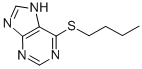 Structure of 6-(BUTYLTHIO)-PURINE