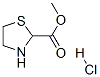 Structure of METHYL THIAZOLIDINE-2-CARBOXYLATE HYDROCHLORIDE