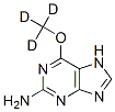 Structure of 2-Amino-6-(methox-d3)-ypurine