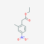 Structure of Ethyl 2-(2-methyl-4-nitrophenyl)acetate