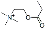propionylcholine 的化学结构式