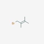 Structure of 2-Butene, 1-bromo-2,3-dimethyl-