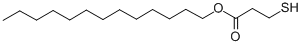 Structure of TRIDECYL 3-MERCAPTOPROPIONATE