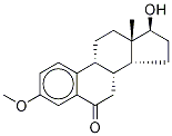 Structure of Estradiol Hemihydrate lmpurity 8