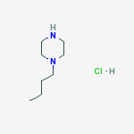 Structure of 1-Butylpiperazine dihydrochloride