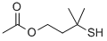 Structure of 3-MERCAPTO-3-METHYLBUTYL ACETATE