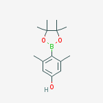 Structure of 2,6-Dimethyl-4-hydroxyphenylboronic acid pinacol ester