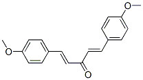 TRANS,TRANS-1,3-BIS(4-METHOXYBENZYLIDENE)ACETONE结构式