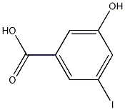 Structure of 3-Hydroxy-5-iodobenzoic acid