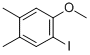 1-IODO-4,5-DIMETHYL-2-METHOXYBENZENE结构式