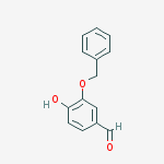 Benzaldehyde, 4-hydroxy-3-(phenylmethoxy)-结构式