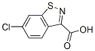 6-CHLORO-1,2-BENZISOTHIAZOLE-3-CARBOXYLIC ACID结构式