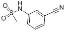 Structure of N-(3-CYANOPHENYL)METHANESULFONAMIDE