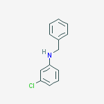 Benzenemethanamine, N-(3-chlorophenyl)-结构式