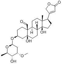 Structure of CYMARIN