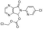 Structure of 7-Chloromethyloxy-carbonyloxy-6-(5-chloropyridin-2-yl)-6,7-dihydro-5H-pyrrolo[3,4-b]pyrazin-5-one