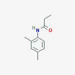 N-(2,4-dimethylphenyl)propanamide结构式