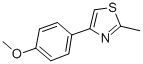 Structure of 4-(4-METHOXY-PHENYL)-2-METHYL-THIAZOLE