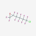 (4-CHLOROOCTAFLUOROBUTYL)TRIFLUOROOXIRANE,  95 %结构式