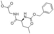 Structure of Z-LEUCYL-L-GLYCINE METHYL ESTER