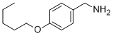 Structure of 4-PENTYLOXYBENZYLAMINE