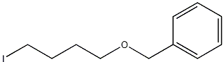 Structure of Benzene, [(4-iodobutoxy)methyl]-