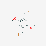 Benzene, 1,4-bis(bromomethyl)-2,5-dimethoxy-结构式