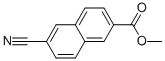 Structure of METHYL-6-CYANO NAPHTHALENE-2-CARBOXYLATE