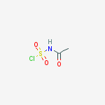 Structure of Sulfamoyl chloride, acetyl-