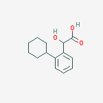 Structure of 2-Cyclohexylmandelic acid