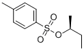 Structure of (S)-(+)-1-METHYLPROPYL 4-METHYLBENZENESULFONATE