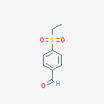 Structure of Benzaldehyde, 4-(ethylsulfonyl)-