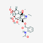 Structure of ajacine