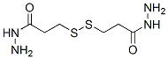 Structure of 3,3-dithiobis(propionohydrazide)