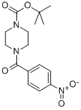 Structure of TERT-BUTYL 4-(4-NITROBENZOYL)TETRAHYDRO-1(2H)-PYRAZINECARBOXYLATE
